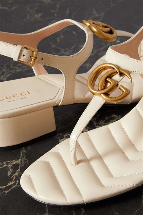 gucci embellished sandals